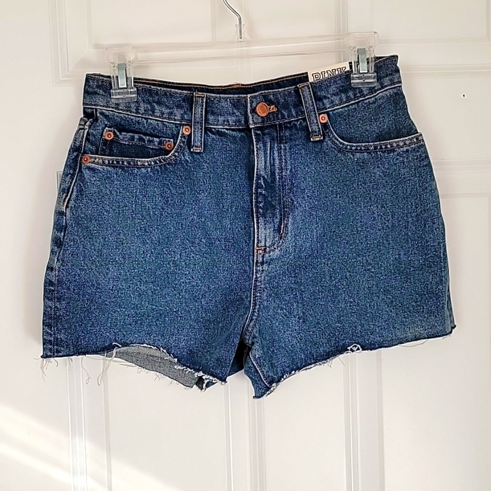 NWT Pink High-waisted Jean Shorts